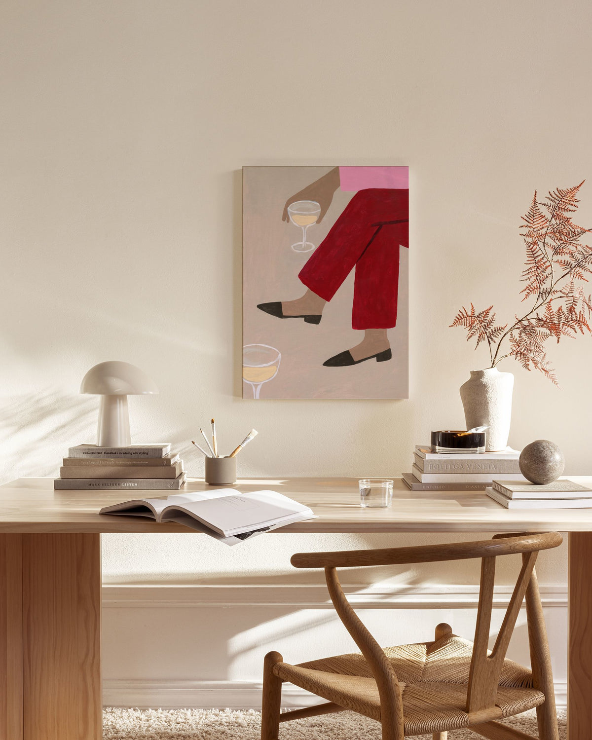 Party Scene No3 Canvas print