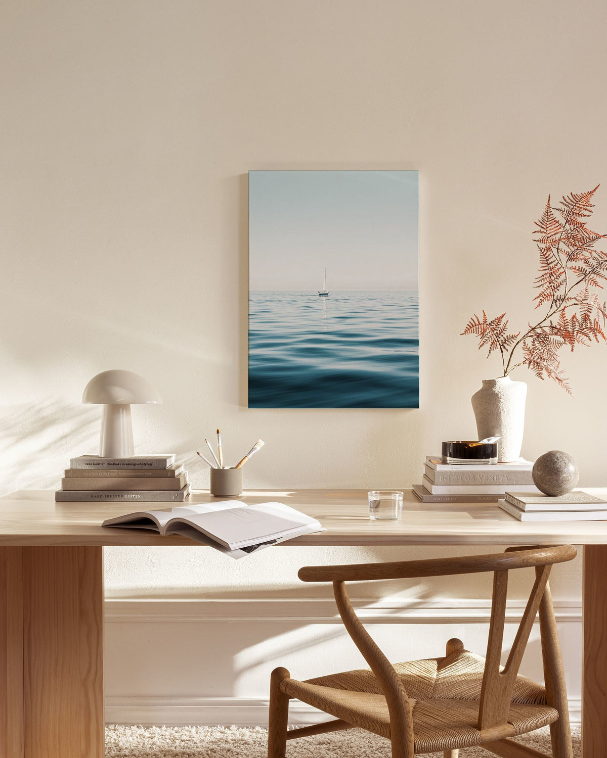 Sails On The Surface Canvas print
