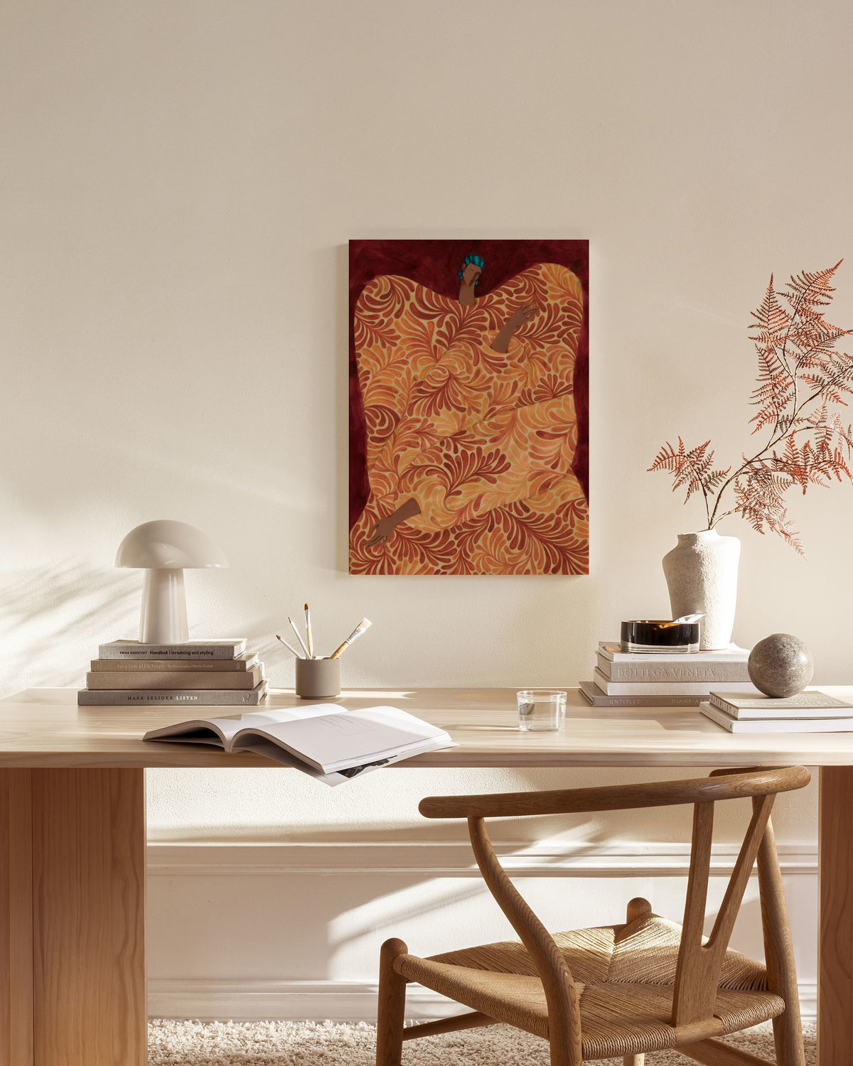 Botanica Becomes Her Canvas print