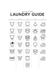 Laundry Guide Print
