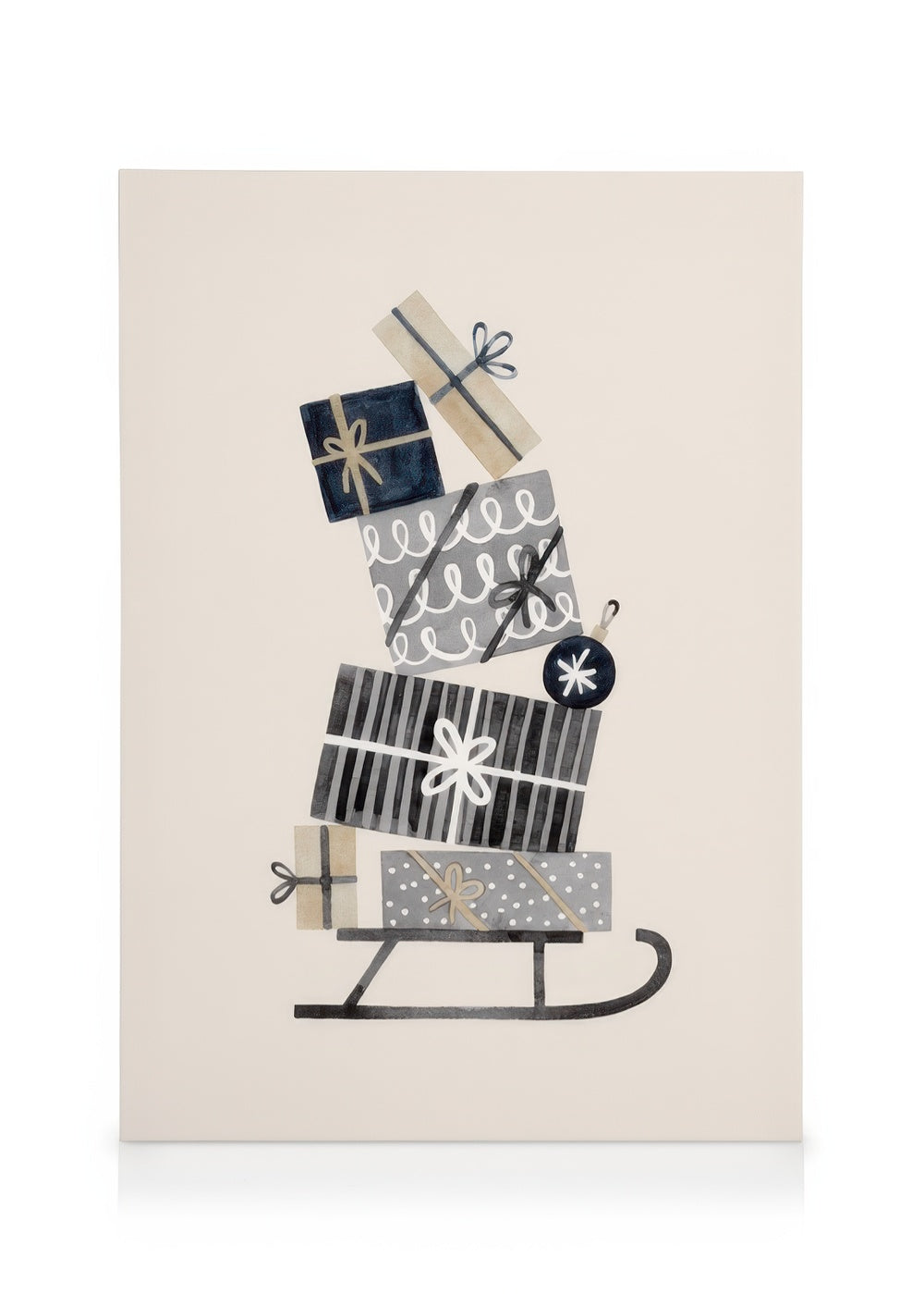 Sleigh of Gifts Canvas print