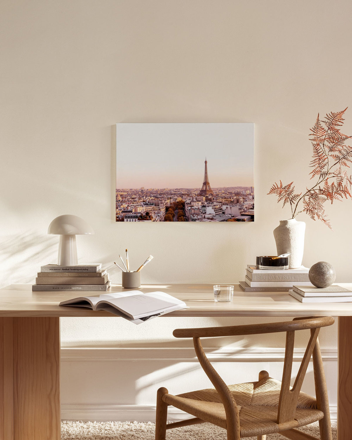 Paris Dawn Canvas print