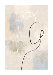 Dual Lines No1 Print