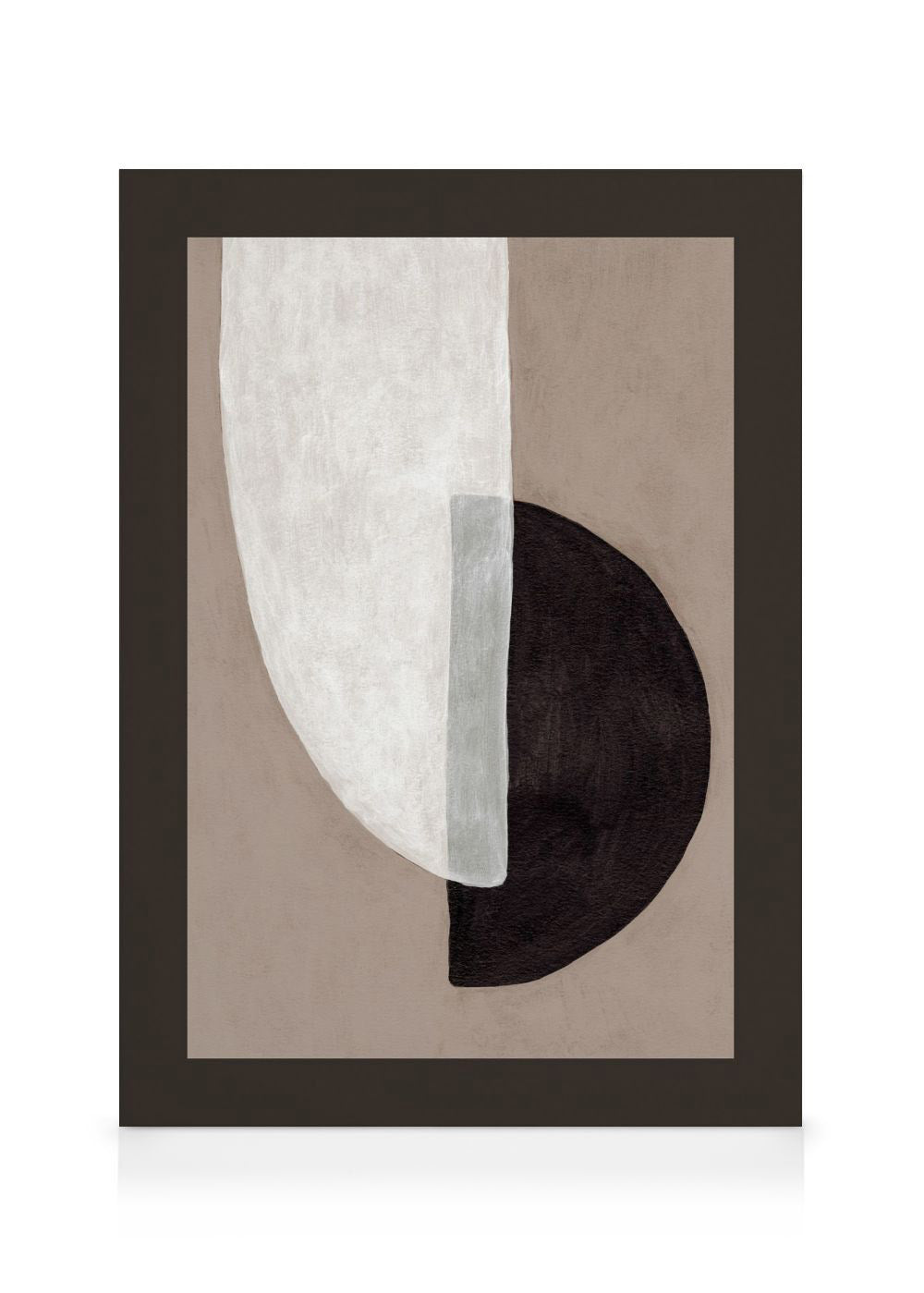Dark Shapes Canvas print