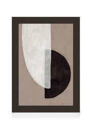 Dark Shapes Canvas print
