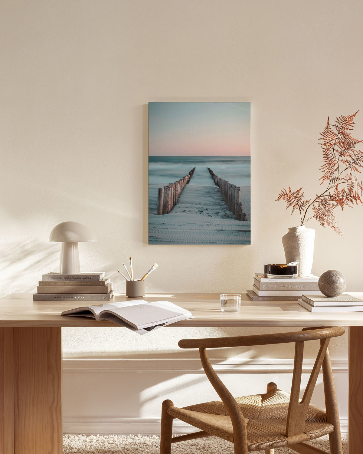 Towards the Sea Canvas print