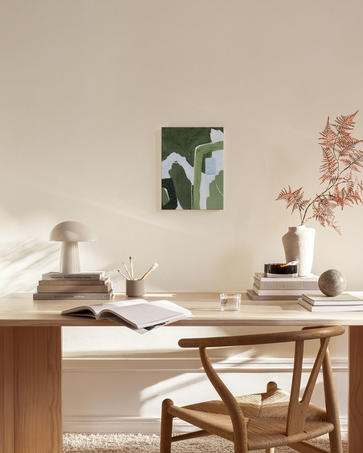 Muted Motion Canvas print
