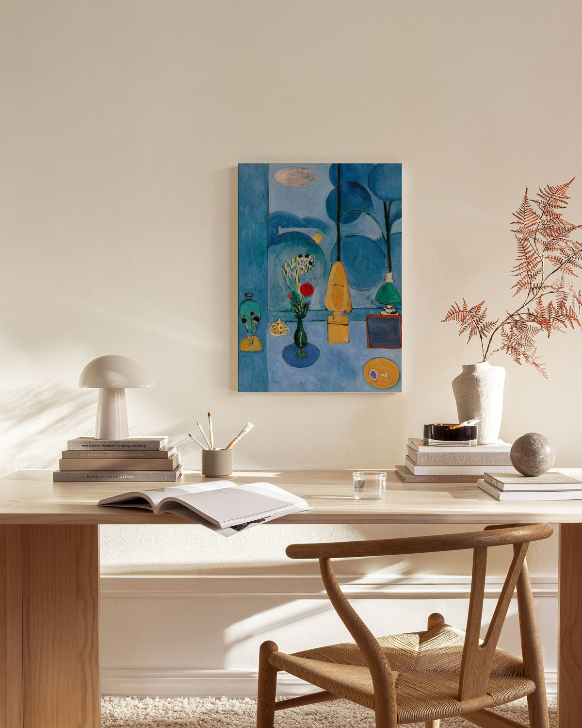 Matisse - The Blue Window Canvas print