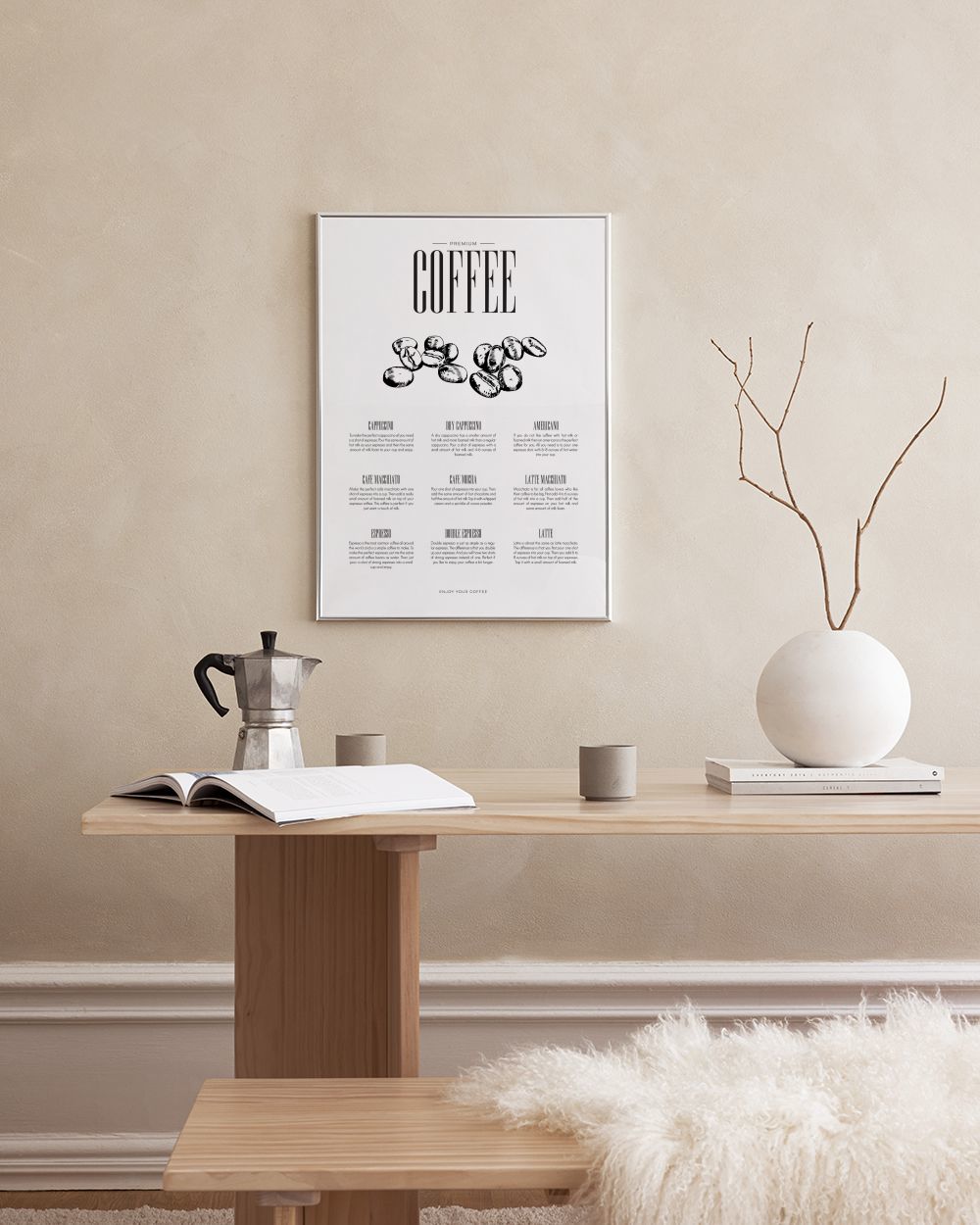 Coffee Type, Print