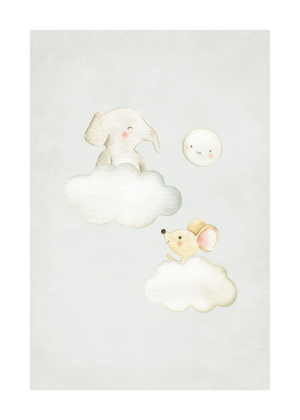 In the Clouds No2 Print