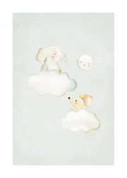 In the Clouds No2 Print