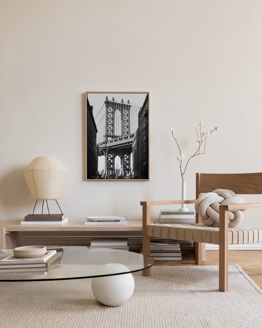 Manhattan Bridge, Canvas print