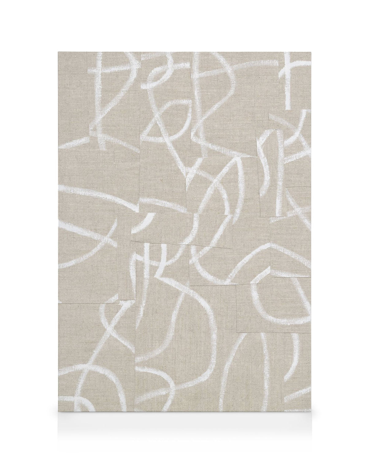 Line Art Patchwork Canvas print