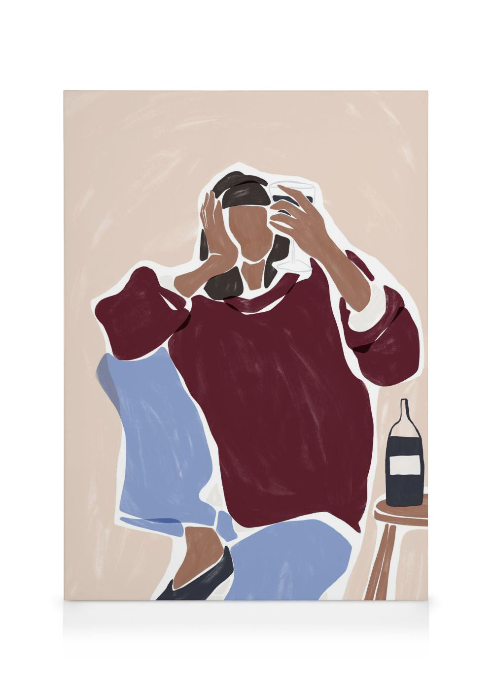 Ivy Green - Friday Night Fever Illustration Canvas print