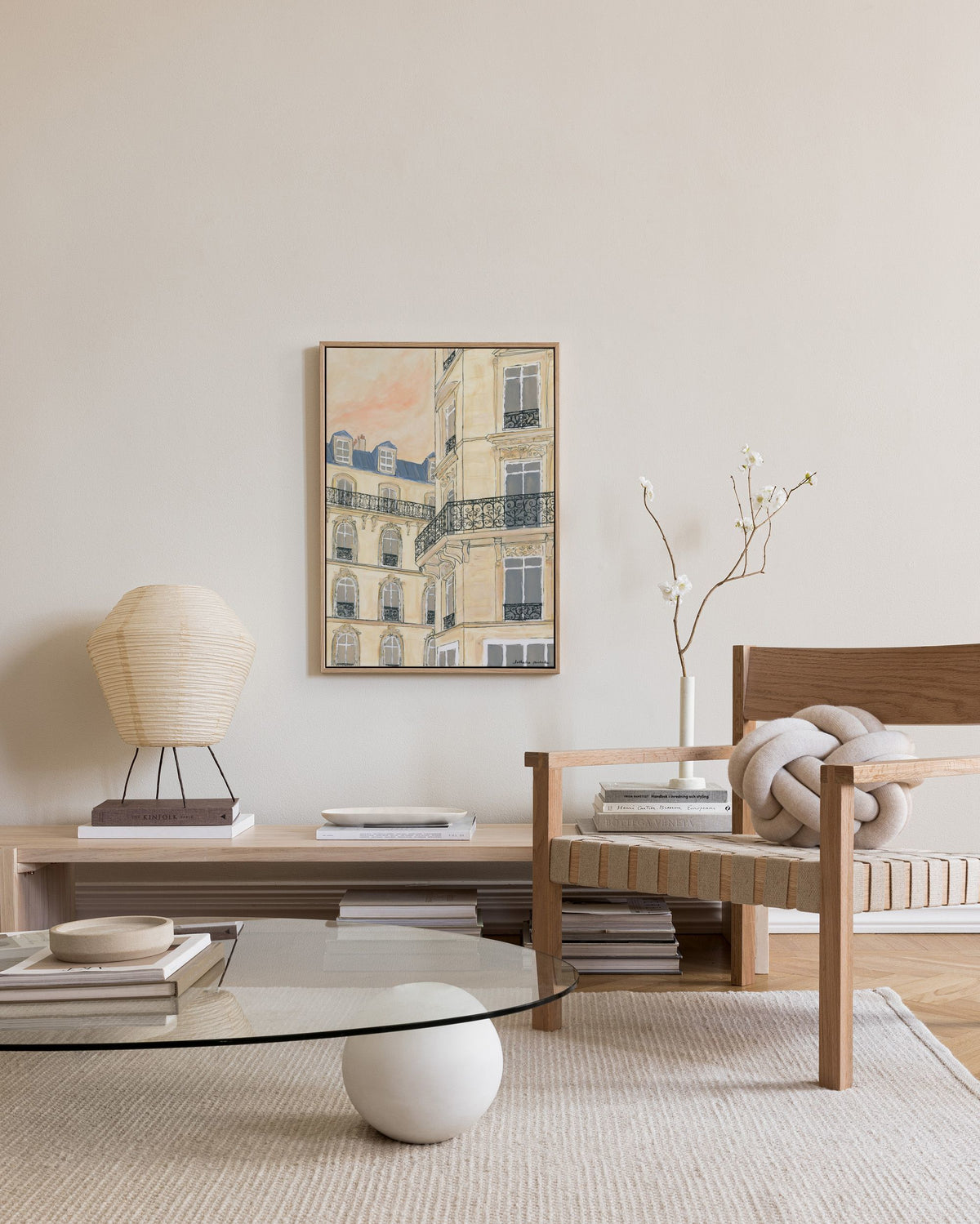 Katharina Puritscher - Golden Hour Building Canvas print
