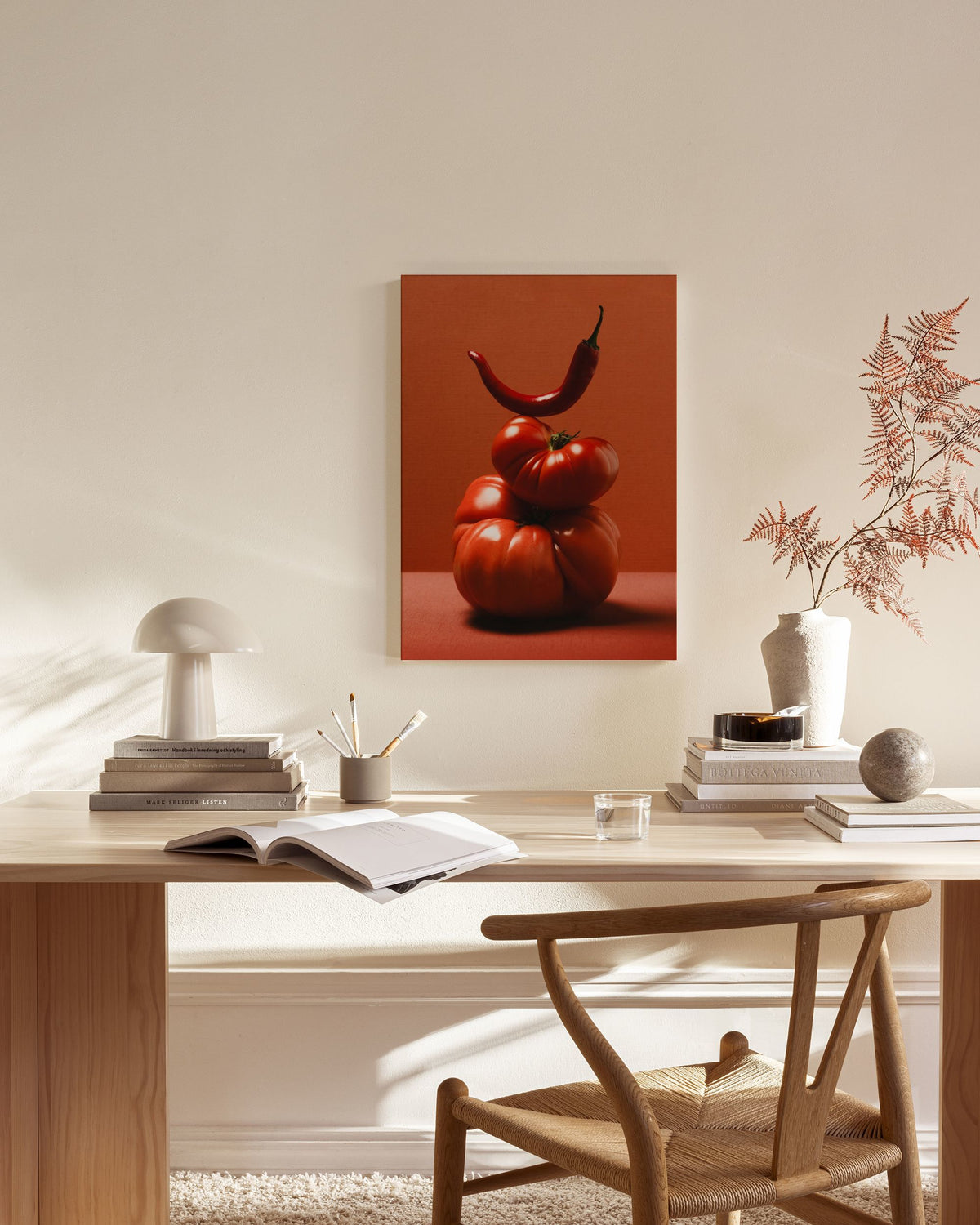 Tomato Tango Canvas print