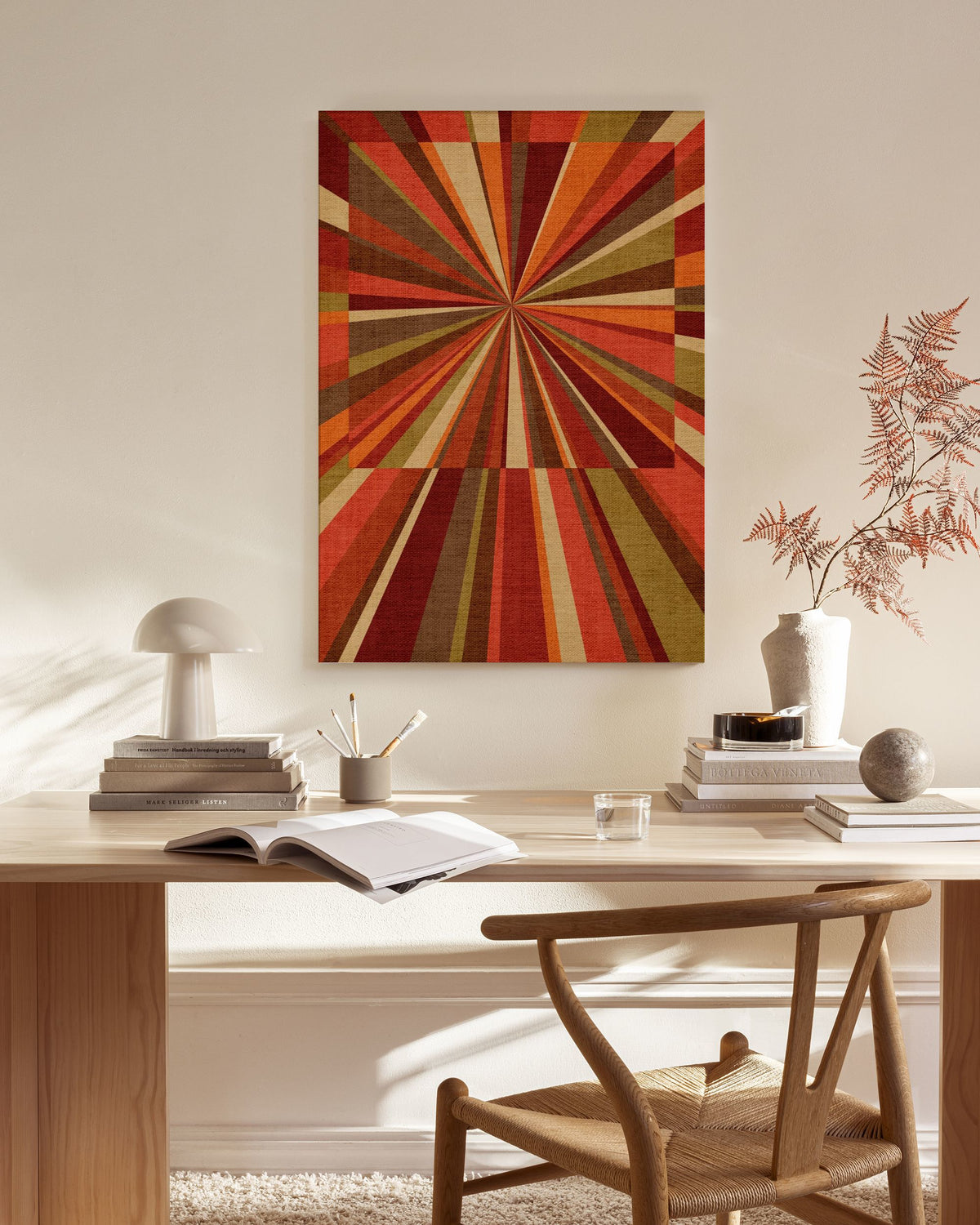 Supernova Canvas print