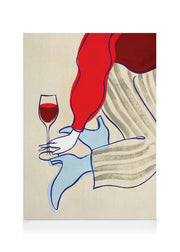 Sittin' and Sippin' Canvas print