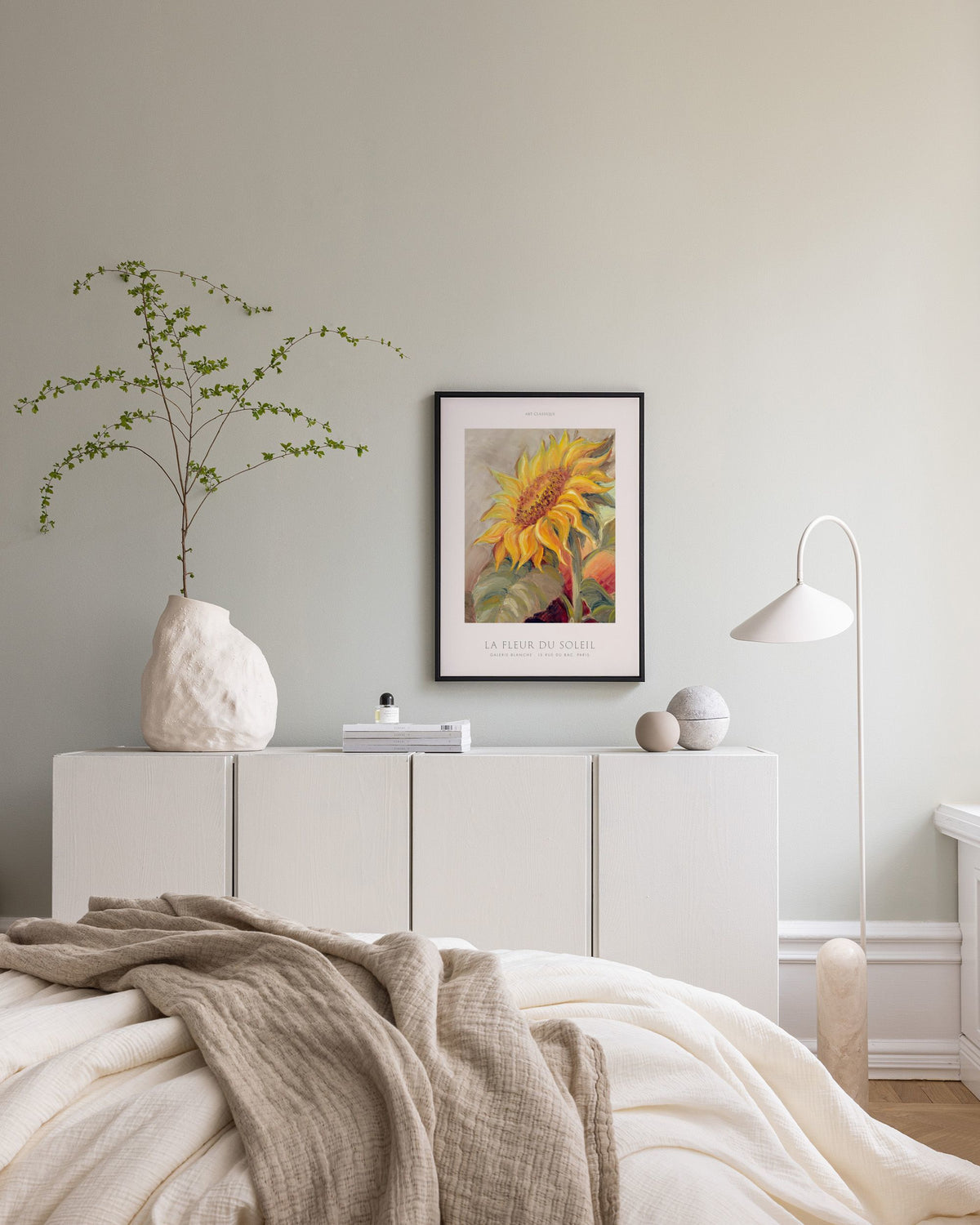 The Sunflower Canvas print