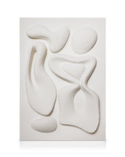 Organic Shapes Texture Canvas print
