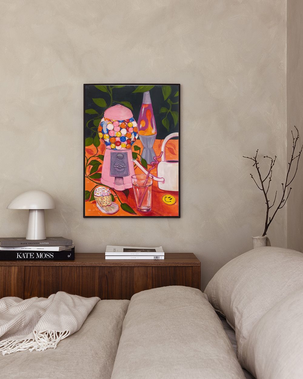 Lindsey Cherek - Still Life with Gumball Machine Print