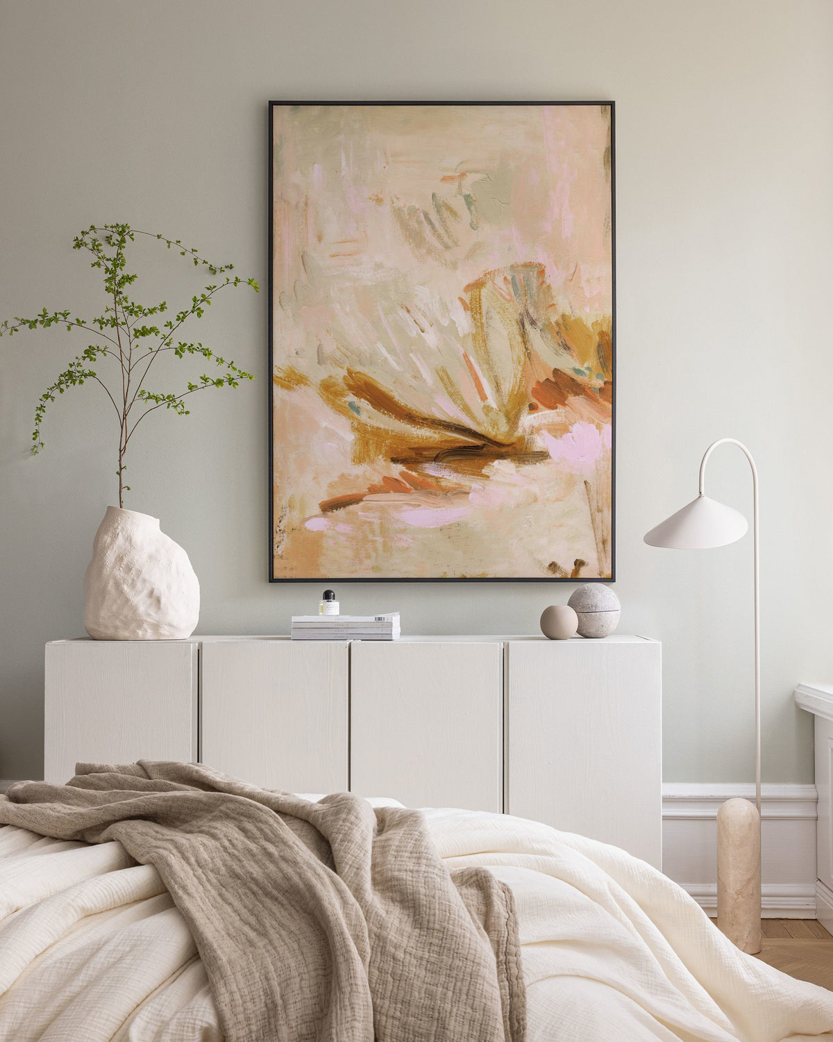 Traces of Light No1 Canvas print