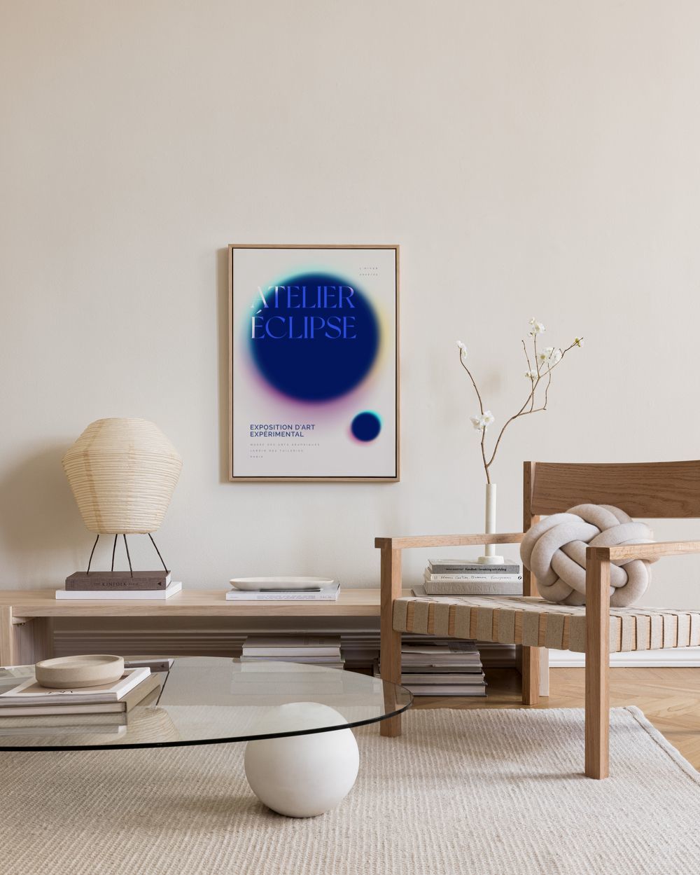 Atelier Éclipse Canvas print