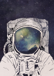 Tracie Andrews - Dreaming of Space Print