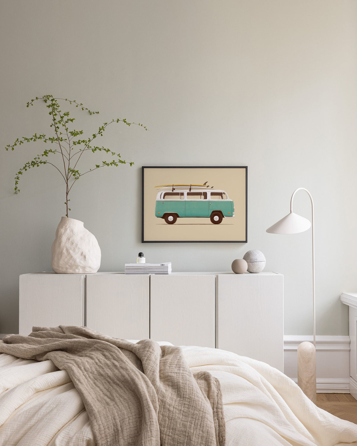 Florent Bodart - Blue Van Canvas print
