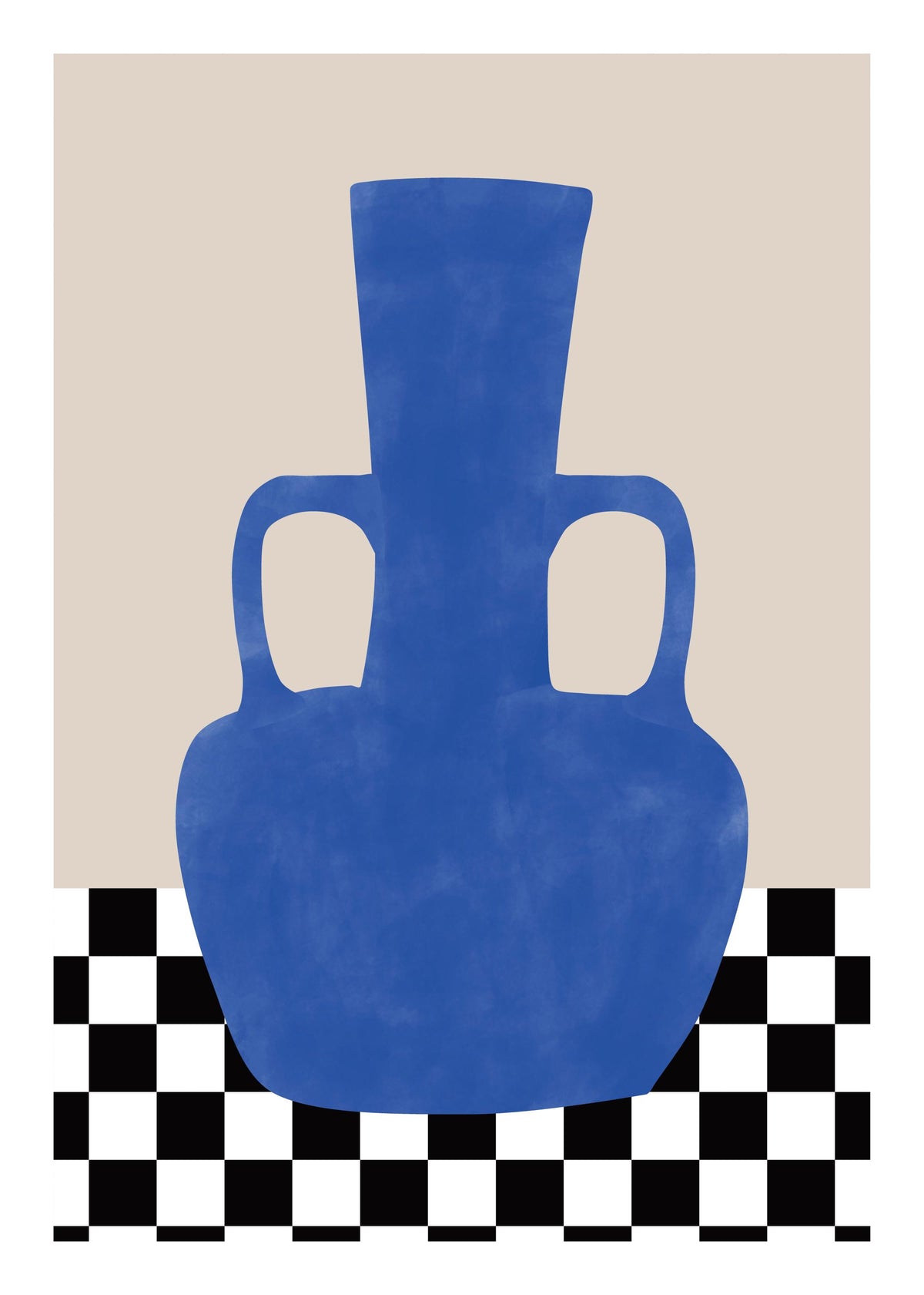 The Print Republic - Blue Still Life Print No2 Print