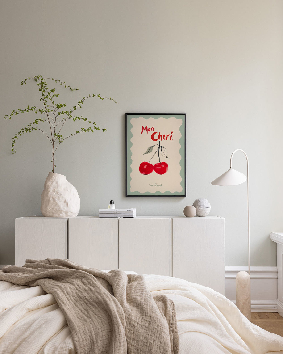 Sissan Richardt - Mon Cheri Canvas print