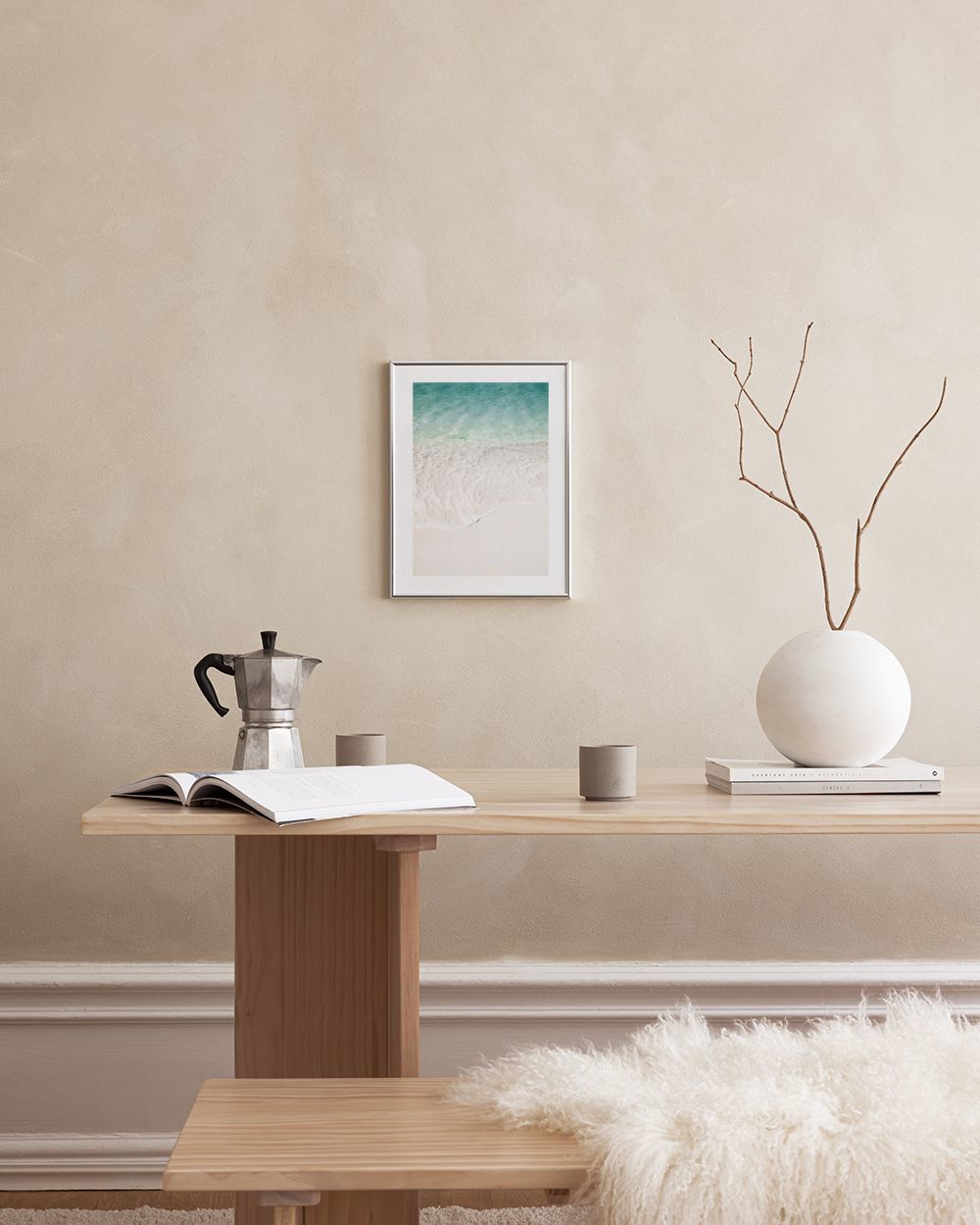 Ocean Touch Print