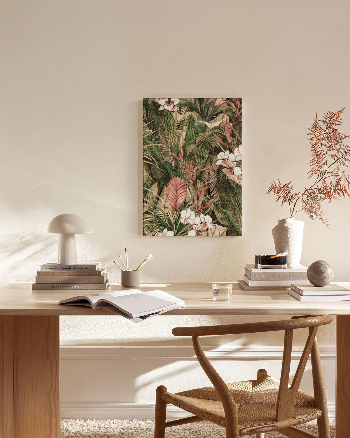 Botanical Pattern No1 Canvas print