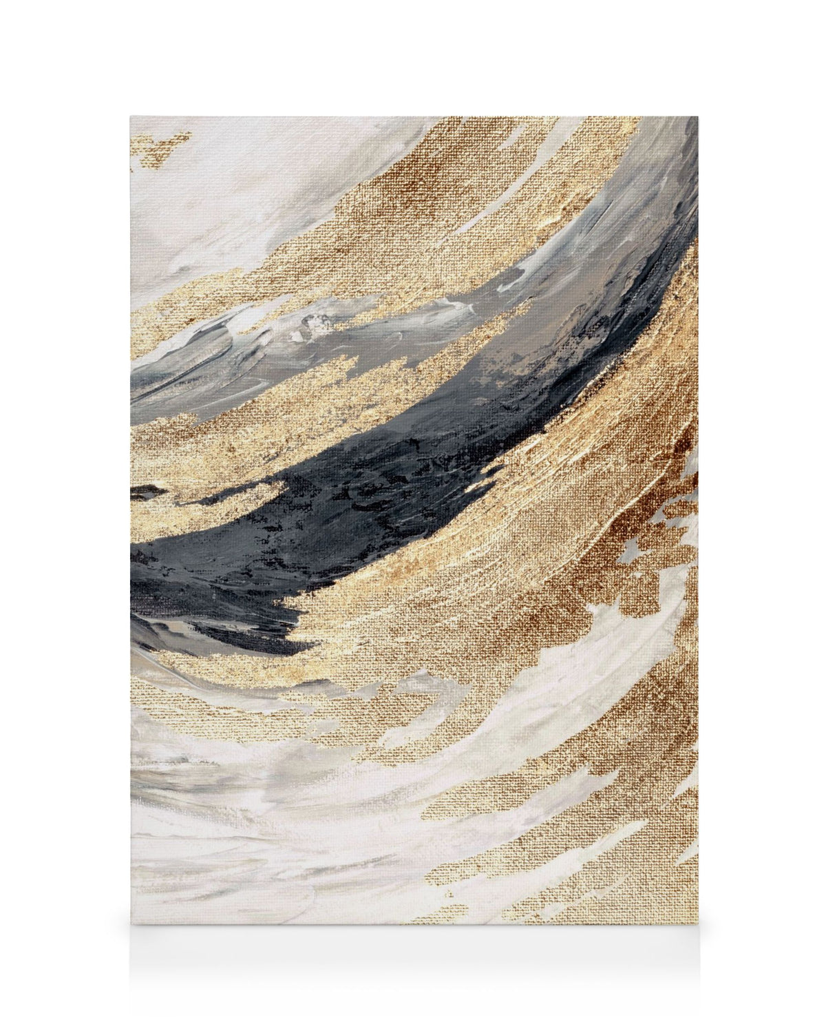 Gold Wave No2 Canvas print