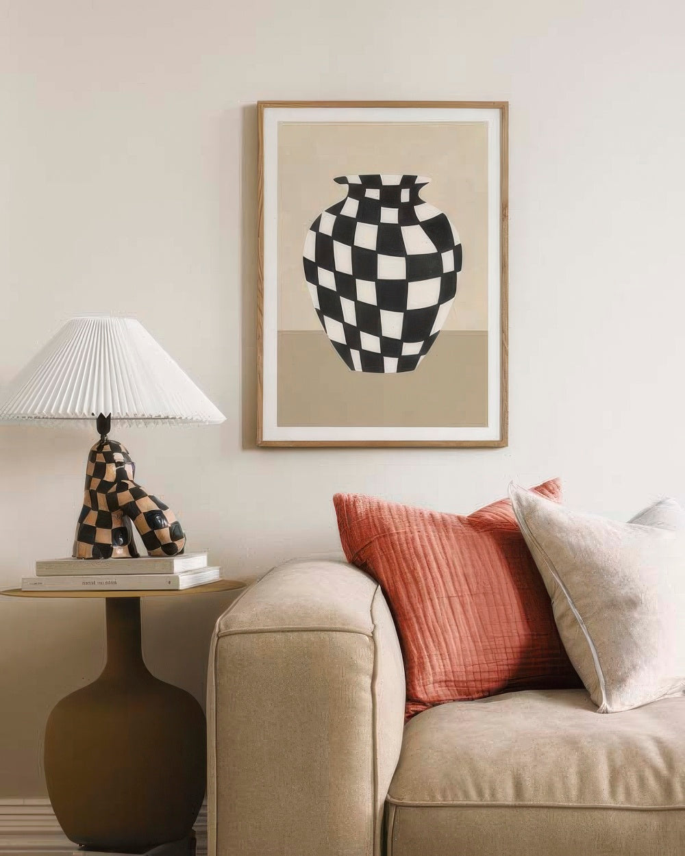 Chequer No2 Print