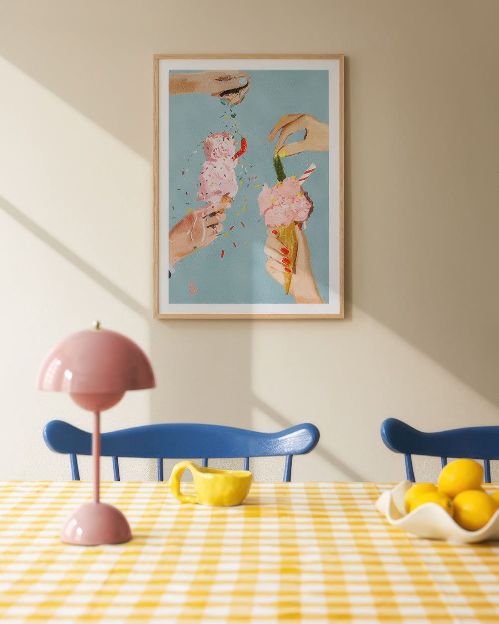Ekaterina - Zagorska - Pickle & Chili Ice Cream Print