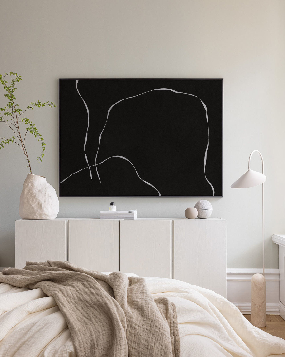 In Line Canvas print