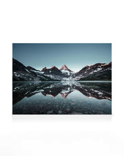 Mountain Reflection, Canvas print