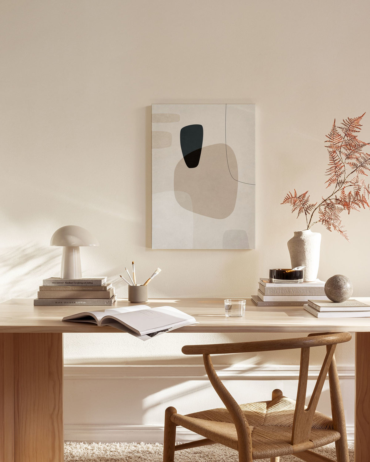 Graphic Neutrals No3 Canvas print