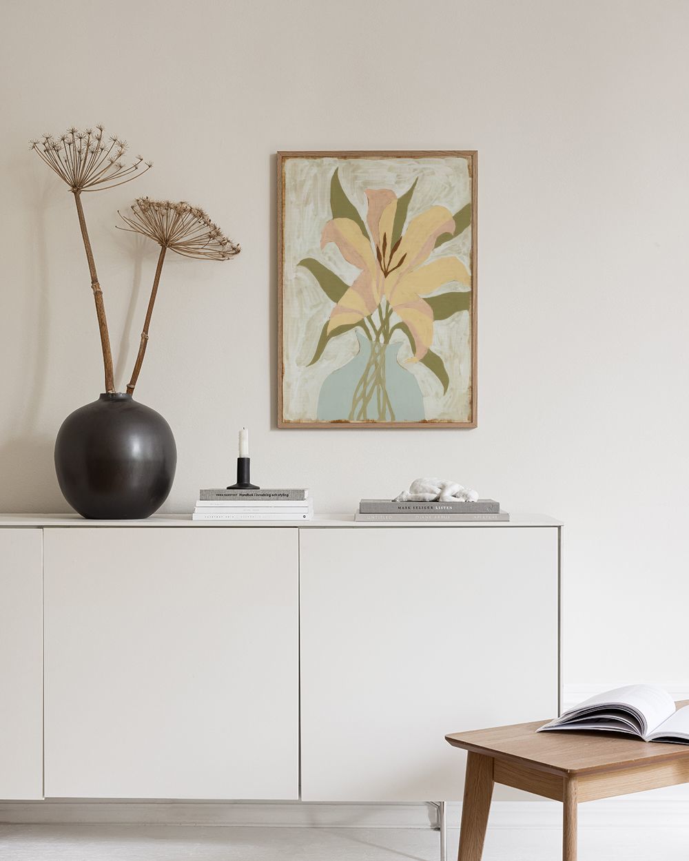 Lily in Vase Print