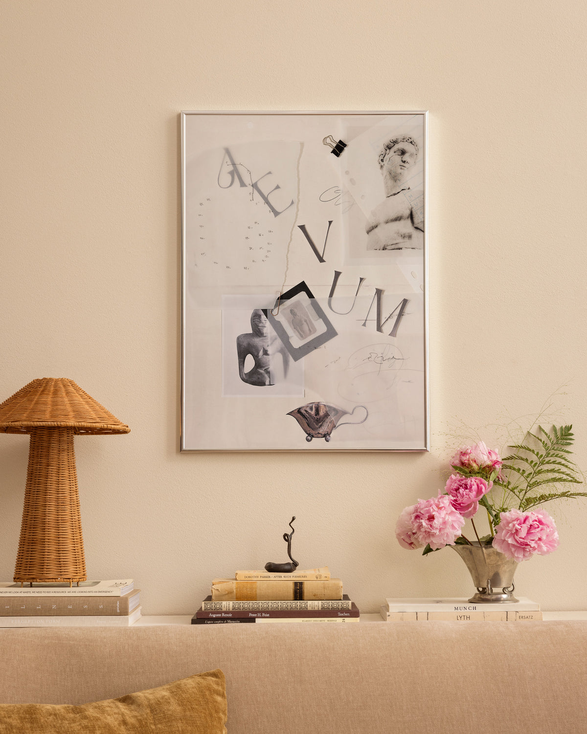 Lessons in Antiquity Collage No. 1 Print