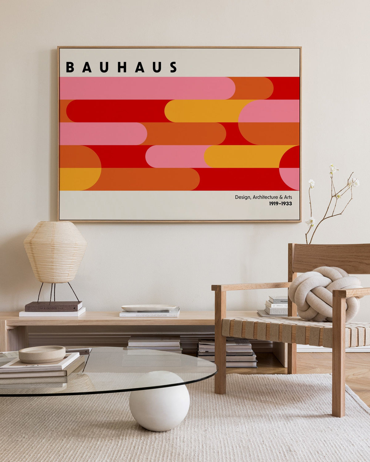 Bauhaus Capsules Canvas print