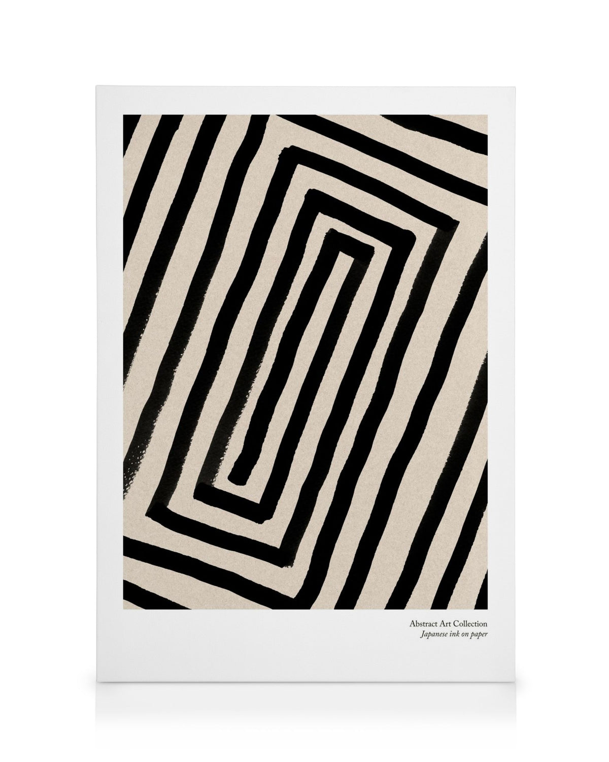 Japanese Ink No2 Canvas print