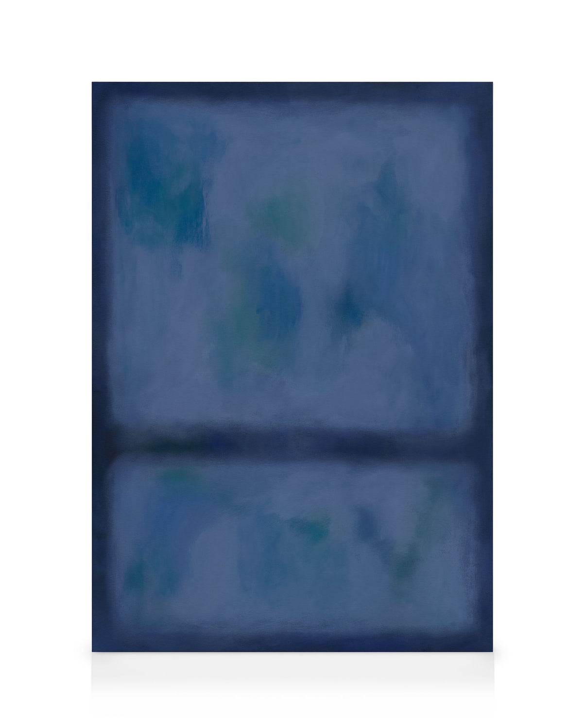 Division in Blue Canvas print