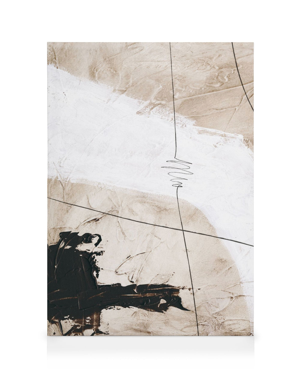 Raw Expression No1 Canvas print