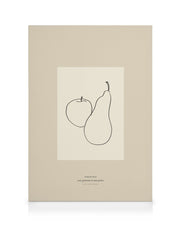 Mie & Him - Fruit Canvas print