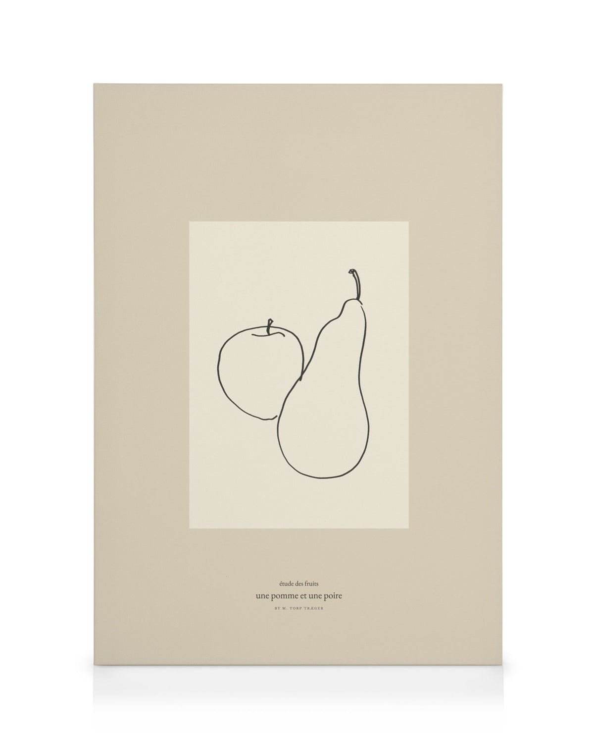 Mie & Him - Fruit Canvas print