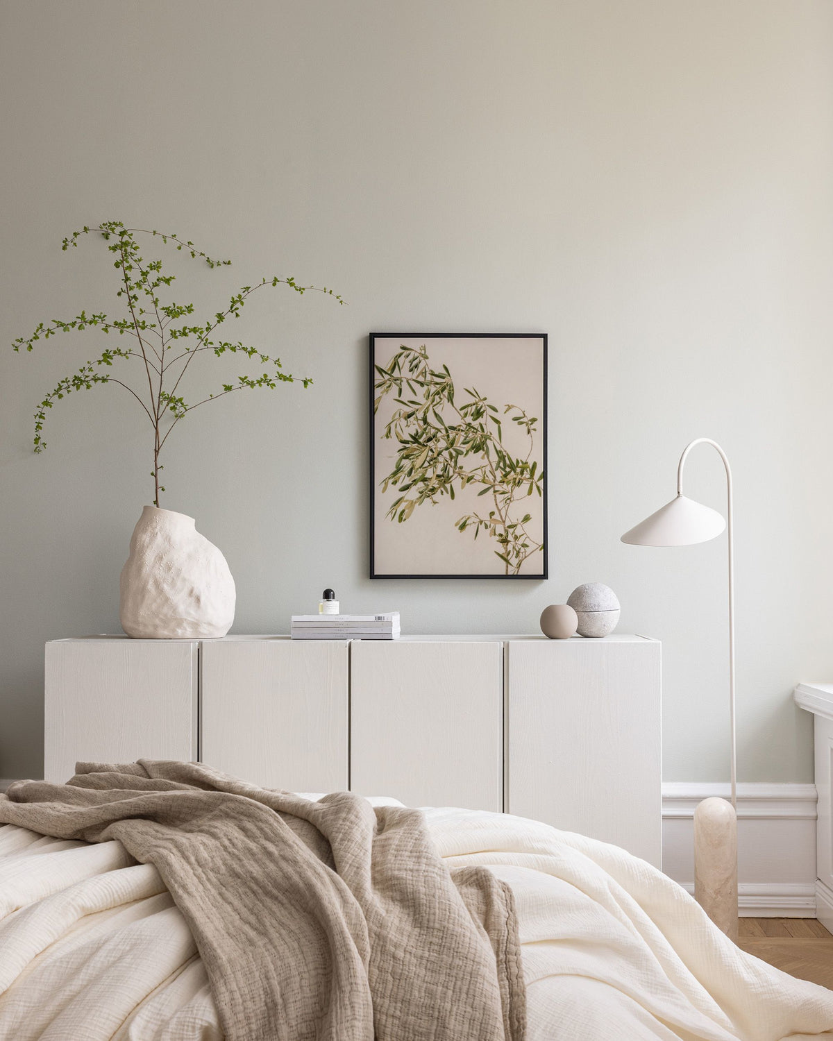 Mediterranean Olive Branch Canvas print