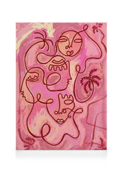 Shatha Al Dafai - Escape to Peace Canvas print