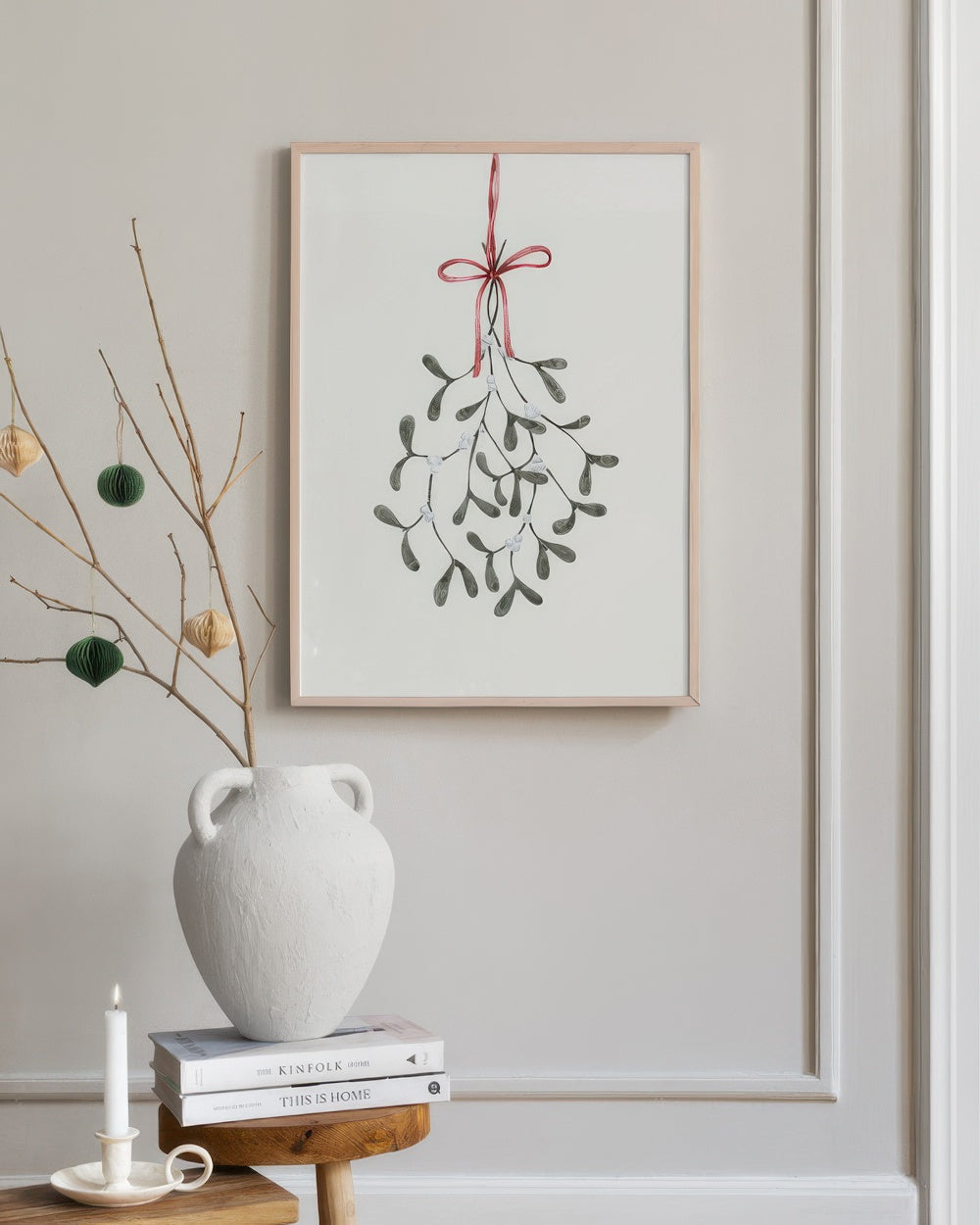 Under the Mistletoe Print